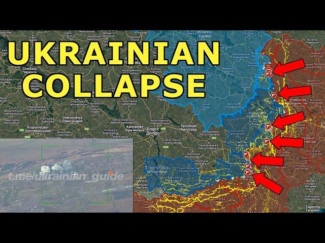 Massive Russian Advances in Eastern Ukraine | Ukrainian Lines Collapsing