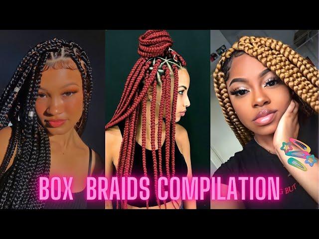 How To Box Braids Compilation 2022