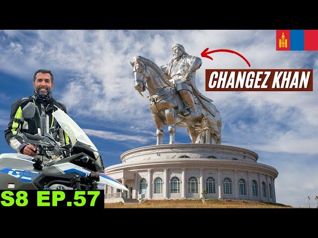 Changez Khan and the Modern Mongolia  S8 EP.57 | Pakistan to Japan Motorcycle Tour