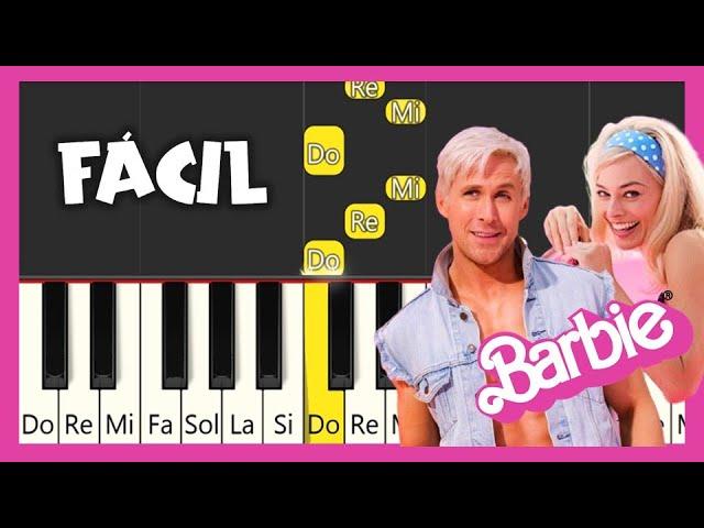 Aqua - Barbie Girl - PIANO FÁCIL CON NOTAS - PIANO TUTORIAL