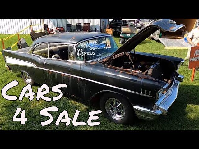 Tri Five Nationals 2024 "Cars for Sale"