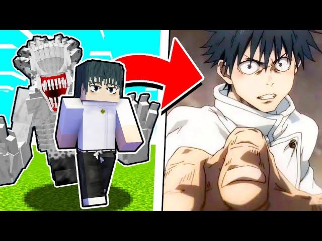 Becoming YUTA In Jujutsu Kaisen Minecraft!