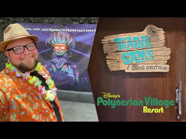 Trader Sam’s Grog Grotto Is OPEN July 2021 | First Group To Go Inside | Disney’s Polynesian Resort