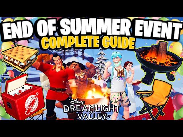 Summer Event COMPLETE GUIDE! [Free Items, Recipes and MORE] | Dreamlight Valley