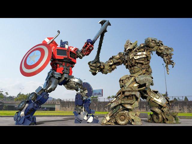 Transformers One (2024) | Optimus Prime vs Megatron Final Fight | Paramount Pictures [HD]