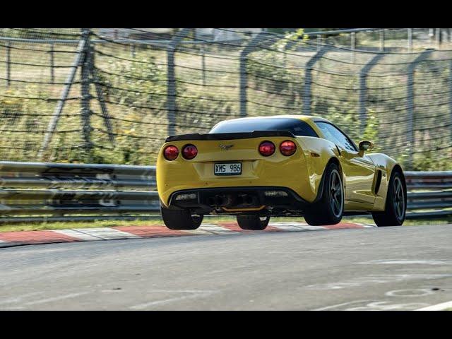 Nurburgring TF - Corvette C6 Z06 - 7:33 in heavy traffic. Z06 lap times.