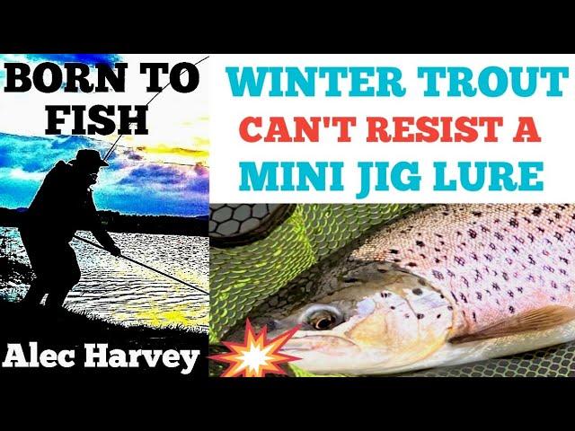 FLY TYING - EASY TO TIE, WINTER, MINI JIG LURE.