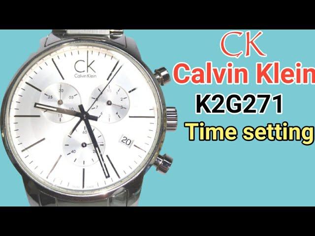 How to set time Calvin Klein K2G271 with review | TrendWatchLab | CK | Wrist Watch