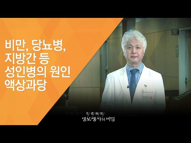 비만, 당뇨병, 지방간 등 성인병의 원인 액상과당 - (20130731_467회 방송)_과즙 100% 음료는 정말 무가당일까