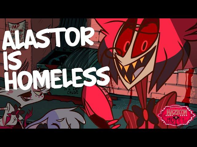 ALASTOR IS HOMELESS / (Angel Dust, Alastor, Ashley) HAZBIN HOTEL FAN ANIMATION