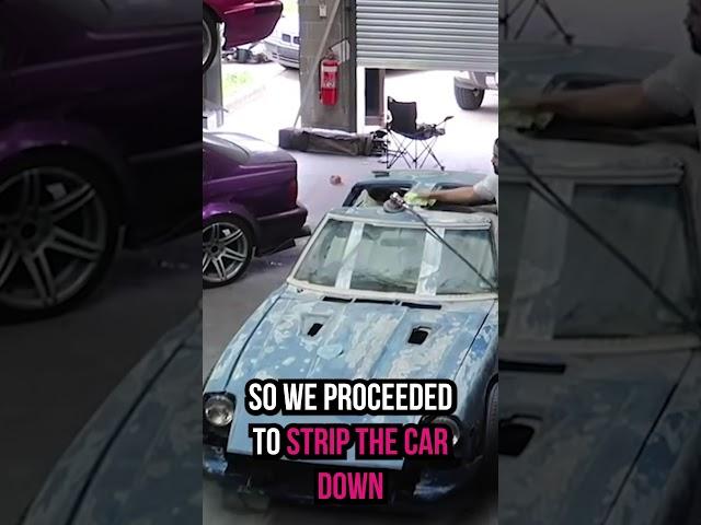 Restoring an ABANDONED Datsun Z off FB MARKETPLACE! #280z #datsun #carrestoration