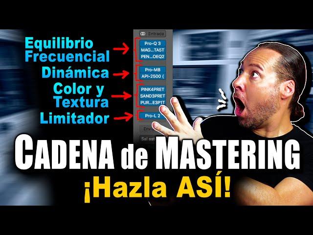 La CADENA de MASTERING PERFECTA  (+Descarga de Plugins⬇)