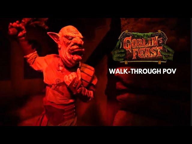 Goblin's Feast POV | Halloween Horror Nights 33 | Universal Studios Florida | HHN 2024