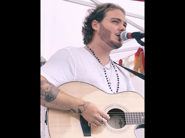 Covering @ronankeatingofficial “If Tomorrow Never Comes” live at Truro Food Festival 24 #cover