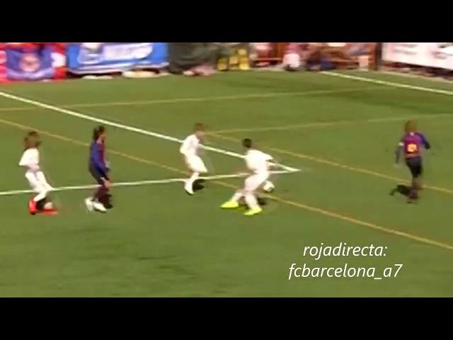 Guillermo Fernández skill - FCB vs. RMCF, TAR Final (05/05/2019) HD 720p (Alevín C)