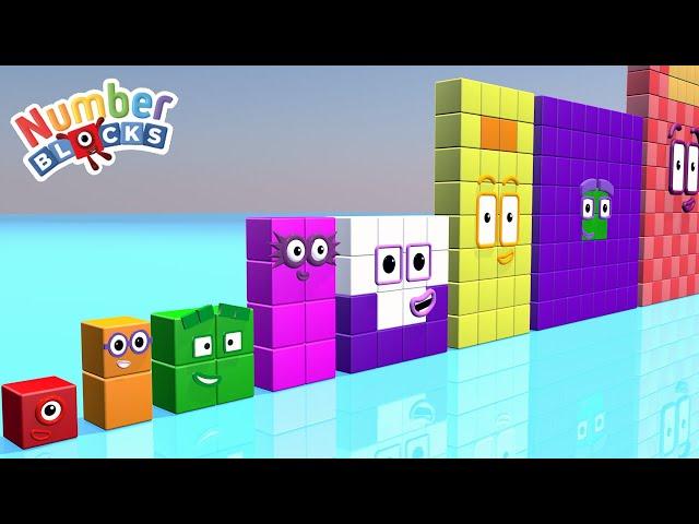 Looking for Numberblocks Doubler Club 1 to 4096 GIANT Numberblocks Number Pattern