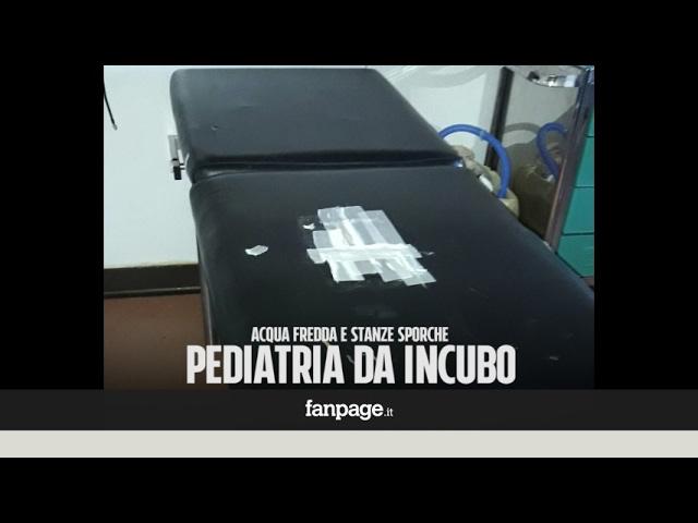Ospedale di Pozzuoli: “In pediatria manca l’acqua calda da giorni e le stanze sono sporche”