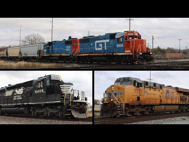 GT engines, shortline operations, and RARE trains in Decatur, IL!