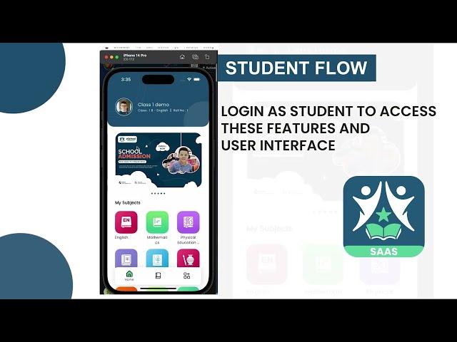 eSchool SaaS Student and Parents App Guide