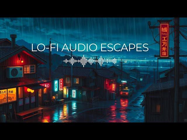 Relaxing Thunderstorm and lofi hip Hop | Audio Escapes | Calm Your Mind and Release anxiety 