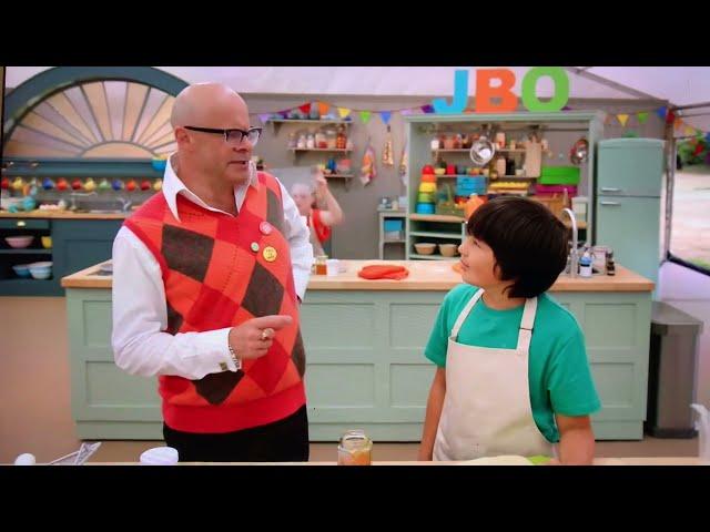 Harry Hill’s "Mind your Language" with Oliver | Junior Bake Off 2023