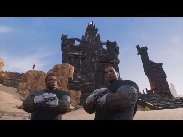 Клип. Conan Exiles, Крепость Клаэля, финальный босс.