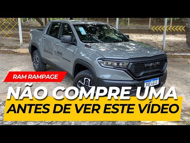 10 verdades com todos os detalhes da RAM Rampage: a pick-up MAIS RÁPIDA DO BRASIL. É boa? Consumo?