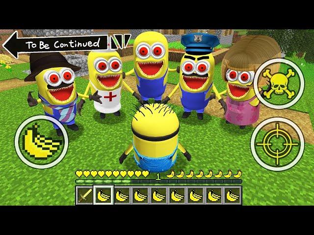 HOW TO SURVIVE AS MINION vs ALL  MINION.EXE ! Minions Minecraft GAMEPLAY Movie