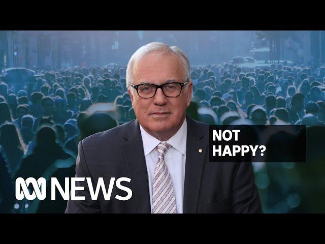 Does a good economy = happiness? Alan Kohler checks the figures | ABC News