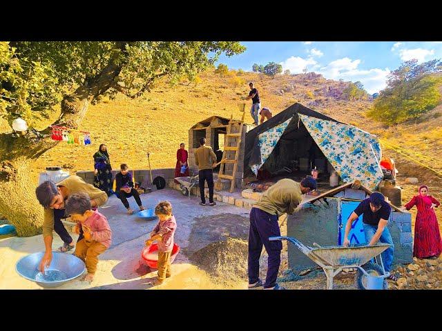 "Amir's Family Pours Kitchen Ceiling Concrete While Qadir Battles Toothache"