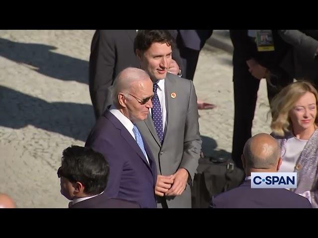 President Biden Misses Family Picture at G20 Summit