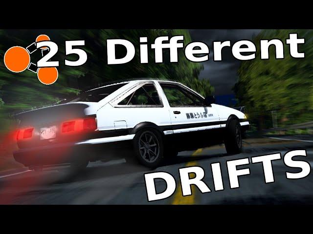 BeamNG.drive | 25 Different Drifts