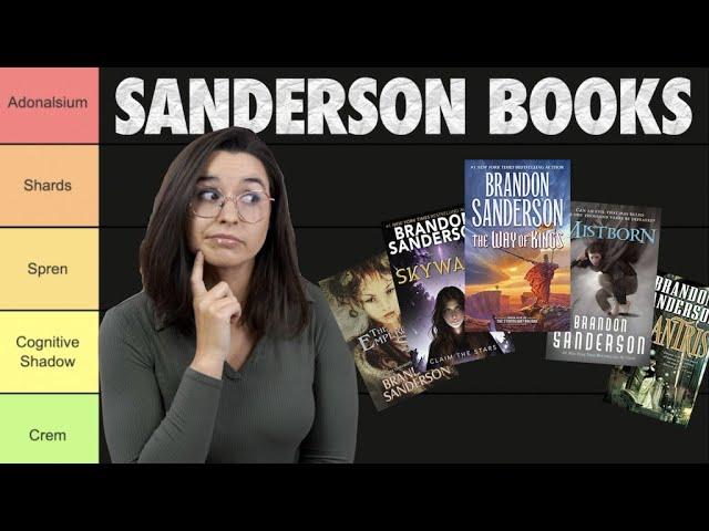 Ranking Brandon Sanderson's Books (Best To Worst)