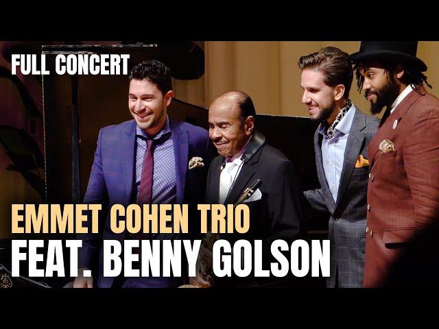 Emmet Cohen Trio Featuring Benny Golson (Full Concert)