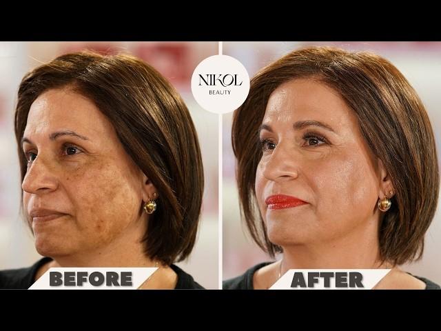 The Secret To Covering DARK SPOTS on Your Face| Nikol Johnson