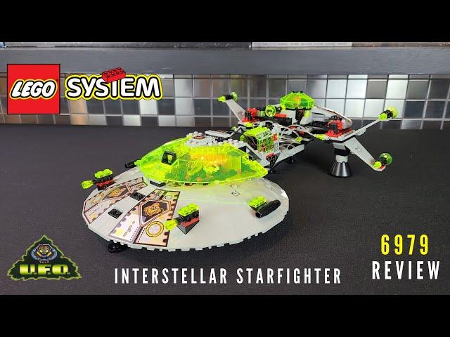 LEGO UFO Interstellar Starfighter 6979 Review! One of the Very Best Space Sets Of All Time...