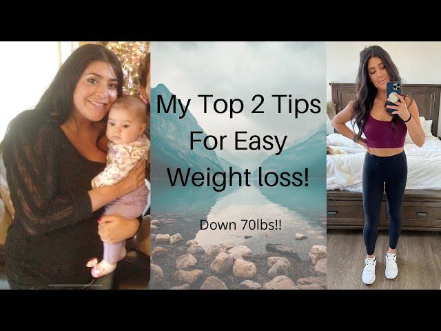 Weight Loss Hack for Women // My Top 2 Tips // Plant Based