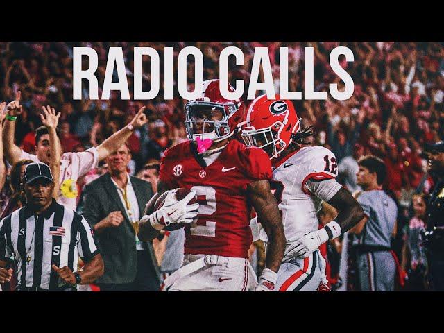  Both Radio Calls Georgia vs Alabama Highlights 2024