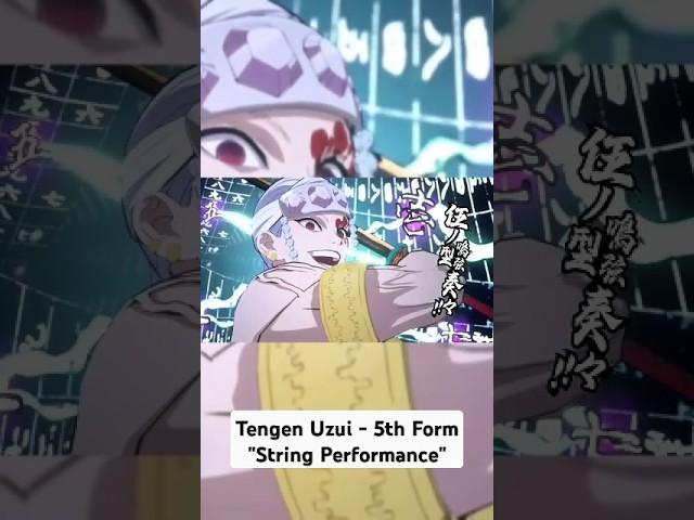 [Demon Slayer : Ultimate Versus] : Tengen Uzui - 5th Form "String Performance" #gaming #demonslayer