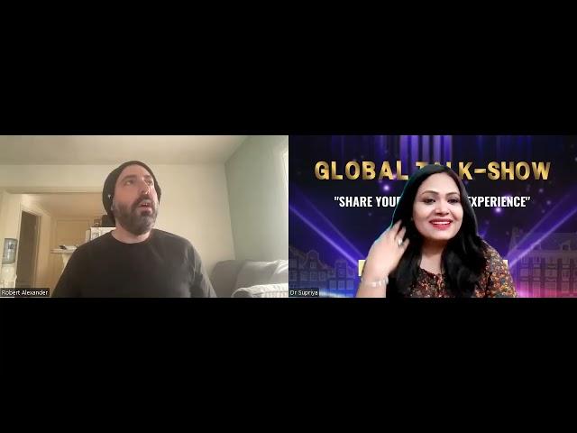 Global Talk-Show ''Share Your Life Story Experience Robert Alexander