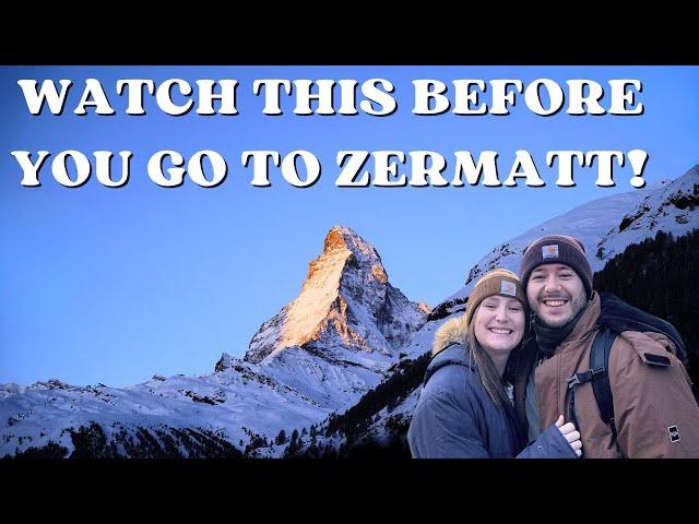 ZERMATT, SWITZERLAND Travel Guide | Places To Stay, Eat, and Things To Do in Zermatt 