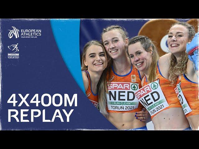 Women's 4x400m Final | Torun 2021