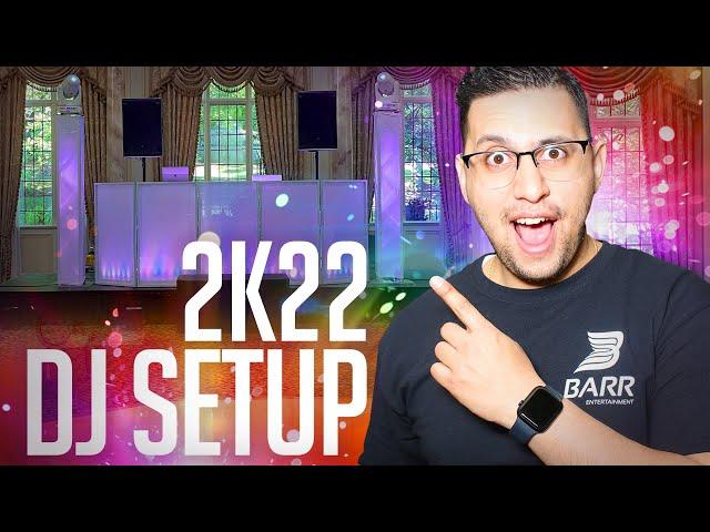 DJ Gig Log: 2022 DJ Setup Tour (How I run DMX Lighting) | Crowd Surfing at a Wedding