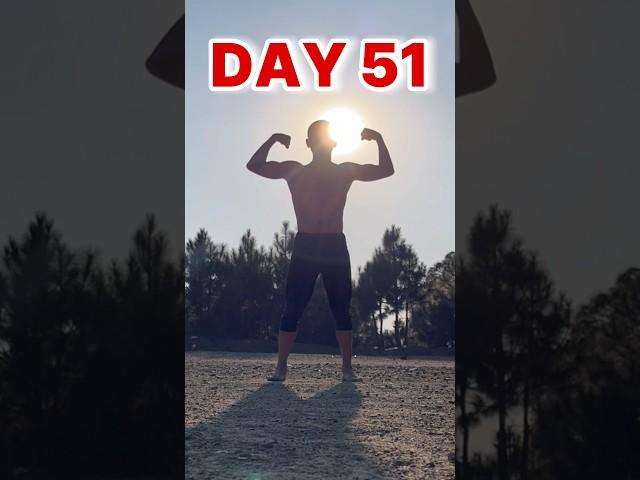 Day 51 of 75 hard. My inspiration @Ankitbaiyanpuria  #75hard #fitwbobby #workout