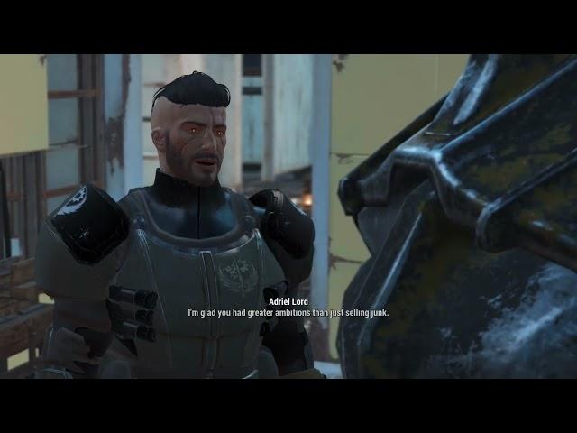 Fallout 4 : 2nd Affinity talk with Paladin Danse.