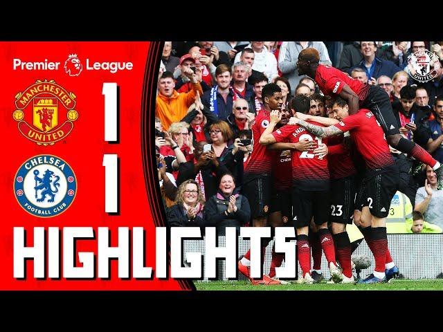 Highlights | Manchester United 1-1 Chelsea | Premier League