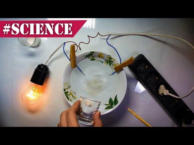 Electrical Conductivity with salt water & sugar water