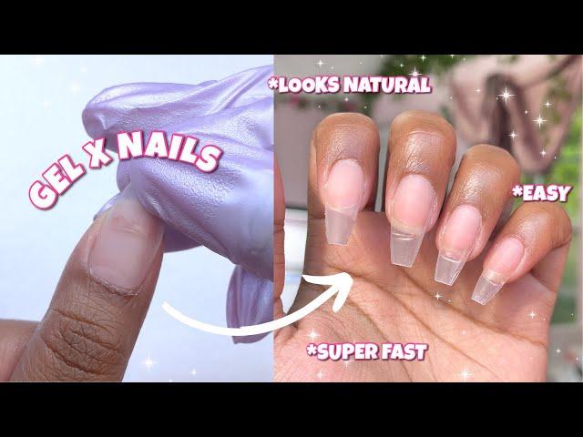 HOW TO DO GEL X AT HOME LIKE A PRO (NAIL PREP INCLUDED) QUICK & SIMPLE | NAIL RESERVE GEL POLISH