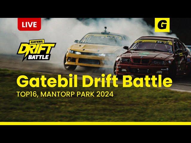 Gatebil Drift Battle 2024 - TOP 16 at Mantorp Park