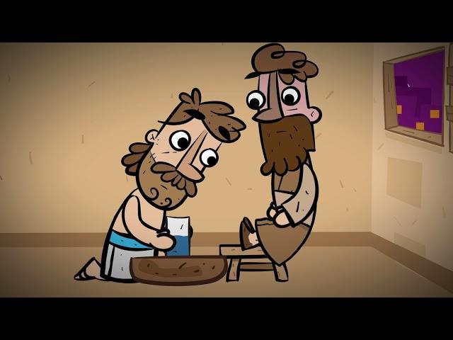聖經故事 - 耶穌為門徒洗腳  Jesus Washes His Disciples’ Feet  粵語/廣東話